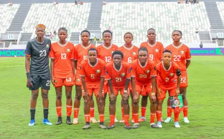 HARAMBEE STARLETS' WAFCON HOPES TAKE ANOTHER BLOW AFTER SENEGAL LOSS RABAT, Morocco.