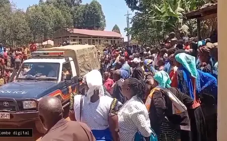 ERICK MIGIRO, SON OF A CATHOLIC CATECHIST FOUND DEAD IN A SUSPECTED SUICIDE INCIDENT IN GACHUBA, KITUTU MASABA.