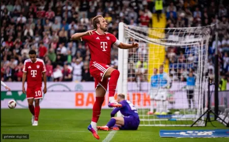 HARRY KANE REACHES 100 BUNDESLIGA GOALS FOR BAYERN AS BALLON D’OR CASE GROWS