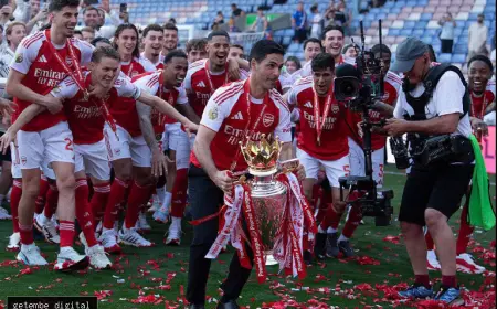 ARTETA COMMITS TO ARSENAL UNTIL 2030 IN MAJOR CONTRACT EXTENSION