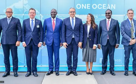RUTO, UNESCO DISCUSS COOPERATION AHEAD OF AFCON 2027 AND WORLD ATHLETICS 2029