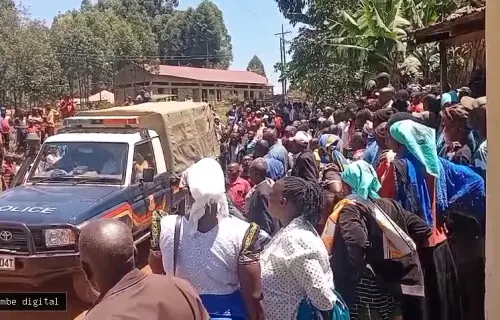 ERICK MIGIRO, SON OF A CATHOLIC CATECHIST FOUND DEAD IN A SUSPECTED SUICIDE INCIDENT IN GACHUBA, KITUTU MASABA.