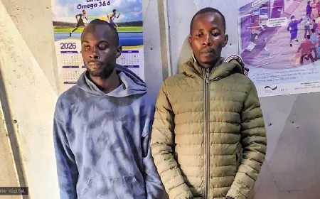 MASENO POLICE ARREST TWO, RECOVER 11 STOLEN LAPTOPS IN REPAIR SHOP SWEEP
