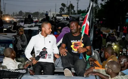 BABU OWINO THROWS HIS WEIGHT BEHIND SIFUNA’S 2027 PRESIDENTIAL BID.