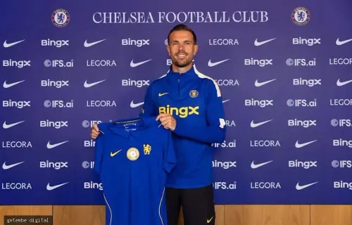 CHELSEA STRENGTHEN MIDFIELD WITH JORDAN HENDERSON SIGNING ON TWO-YEAR DEAL London, England.