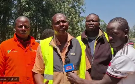 SHOCKING: HUMAN LEG FOUND WRAPPED IN BIOHAZARD BAG IN IYABE RIVER  KISII SOUTH.