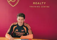 ARSENAL COMPLETE €40M SIGNING OF CHRISTOS TZOLIS FROM CLUB BRUGGE  LONDON, England.