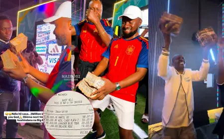 SPAIN'S TRIUMPH WINS BIG MONEY FOR KENYAN CELEBRITIES: MAINA KAGENI WINS KSH 2.5M, BOLO BESPOKE POCKETS KSH 2M AS OGA OBINNA BURNS HIS ARGENTINA JERSEY