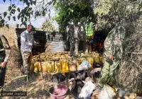 MULTI-AGENCY CRACKDOWN DESTROYS 3,660 LITRES OF ILLICIT BREW IN MARSABIT