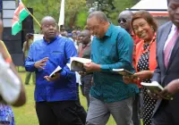 UHURU DISTANCES HIMSELF FROM POLITICAL SPONSORSHIP, RULES OUT SEEKING OFFICE Kitale.