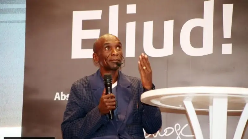 KIPCHOGE SAYS SEVEN CONTINENTS WORLD TOUR IS GETTING MORE DEMANDING