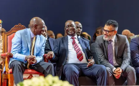 POLITICAL SHAKE-UP: RUTO, ODM FORM COALITION AHEAD OF 2027 Naivasha, Kenya.