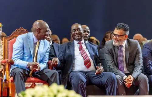 POLITICAL SHAKE-UP: RUTO, ODM FORM COALITION AHEAD OF 2027 Naivasha, Kenya.