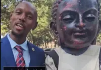 MOSIRIA PROMISES TO HELP MAN BEHIND GIANT BUDDHA COSTUME SECURE ADVERTISING GIGS