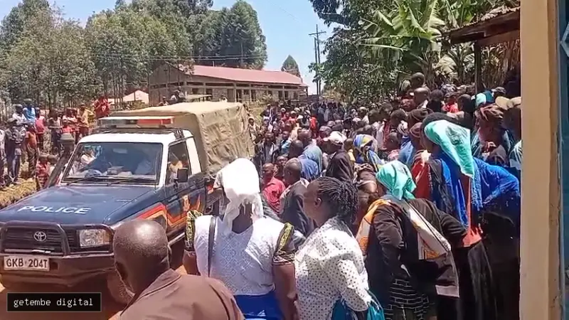 ERICK MIGIRO, SON OF A CATHOLIC CATECHIST FOUND DEAD IN A SUSPECTED SUICIDE INCIDENT IN GACHUBA, KITUTU MASABA.