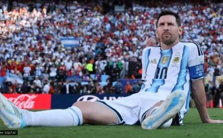 LIONEL MESSI RETIRES FROM ARGENTINA DUTY AFTER 21-YEAR INTERNATIONAL CAREER
