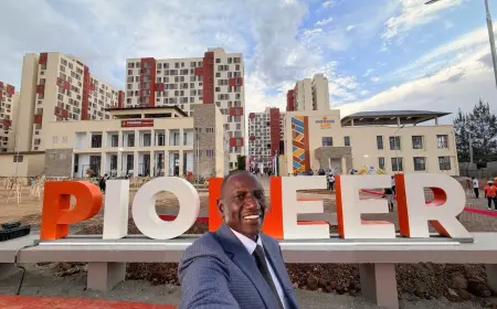 AFFORDABLE FOR WHOM? PIONEER HOUSING HANDOVER IN ELDORET SPARKS DEBATE OVER PRICES