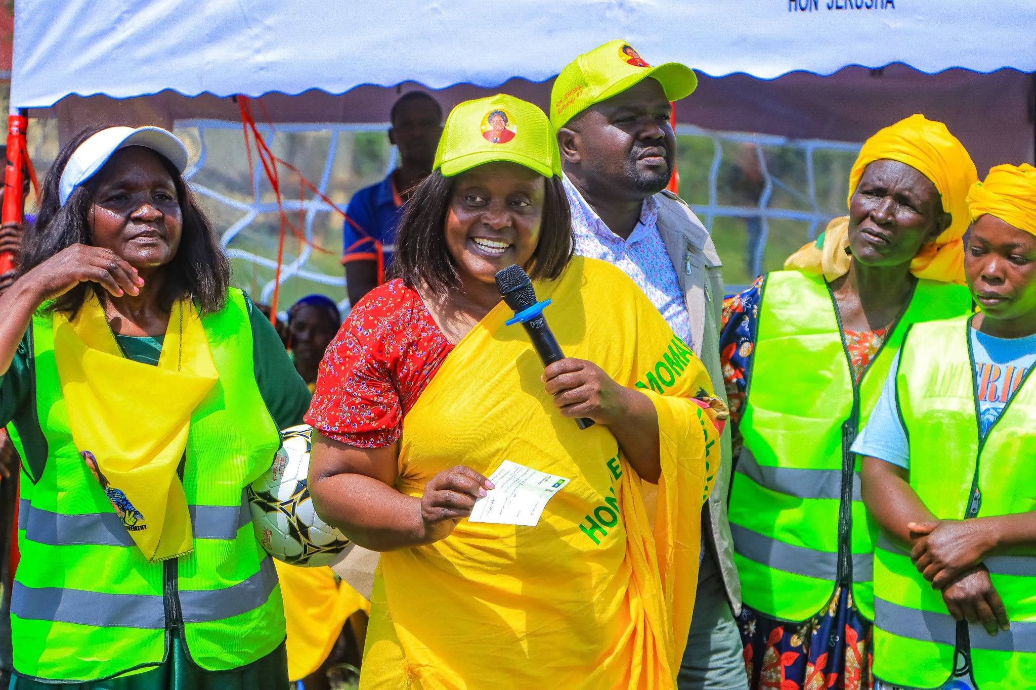 JERUSHA MOMANYI LAUNCHES NGAAF PROJECTS, URGES LEADERS TO EMBRACE PEACEFUL POLITICS