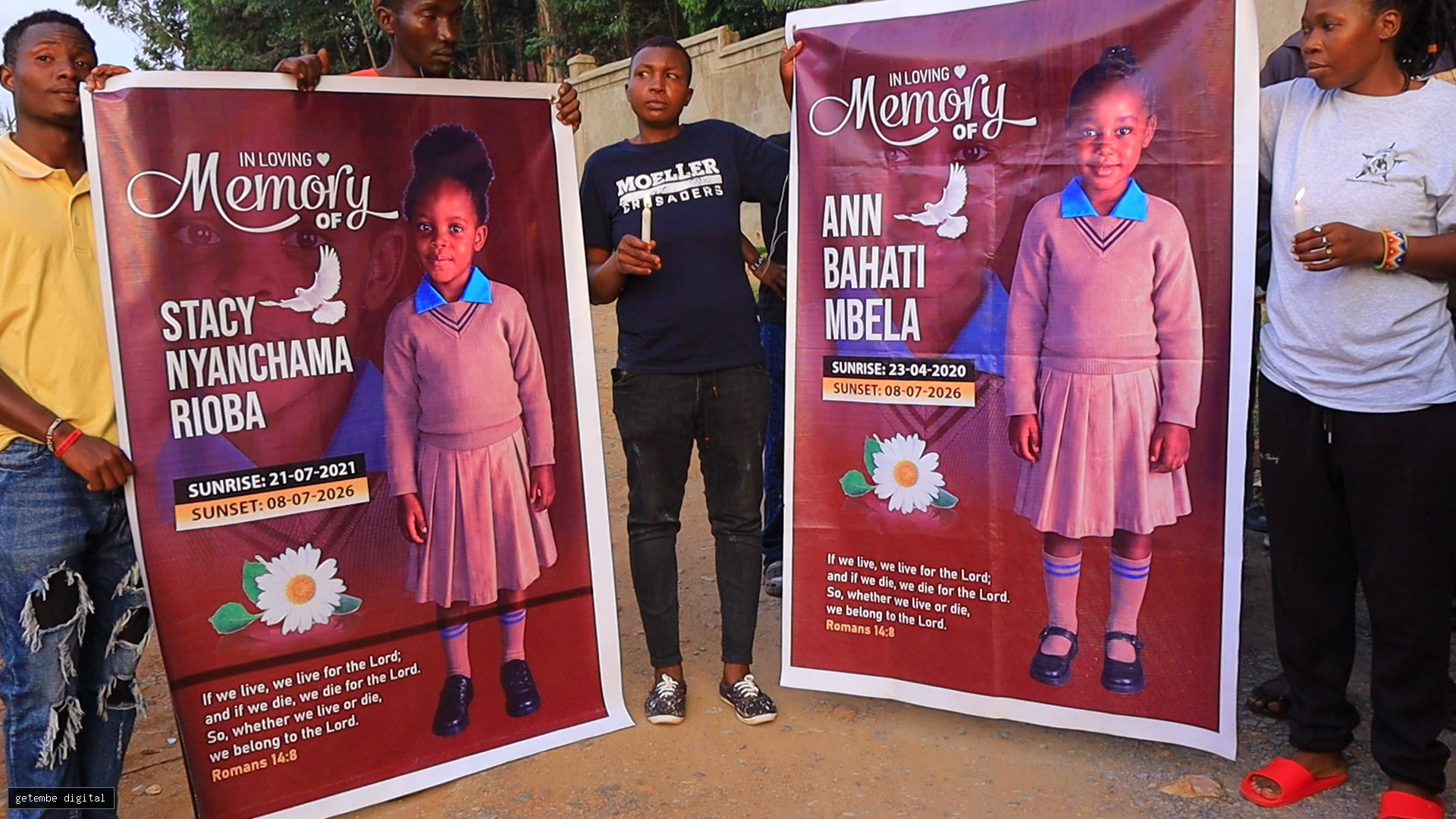 TEARS AND TRIBUTES AS BONCHARI PREPARES FINAL FAREWELL FOR SLAIN PP2 GIRLS