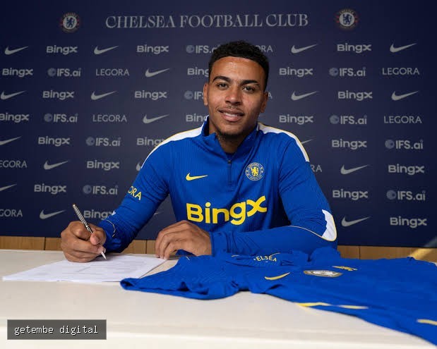 CHELSEA SIGN ENGLAND FORWARD MORGAN ROGERS ON LONG-TERM DEAL UNTIL 2033  LONDON, England.