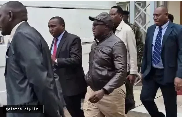 MUKURWE-INI MP JOHN KAGUCHIA ARRESTED AT RMS OFFICES AFTER OVERNIGHT STANDOFF OVER ALLEGED INCITEFUL REMARKS