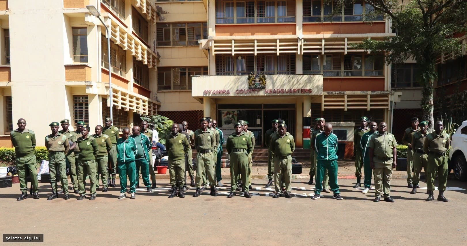 NYAMIRA SENDS 50 ENFORCEMENT OFFICERS FOR SPECIALIZED TRAINING AT LONDIANI   Kericho