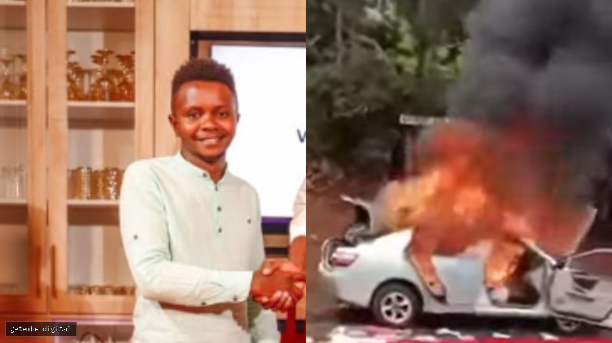 EMBU JOURNALIST RECOUNTS FRANTIC MOMENTS BEFORE HIS CAR WAS REDUCED TO ASHES IN UDA CHAOS