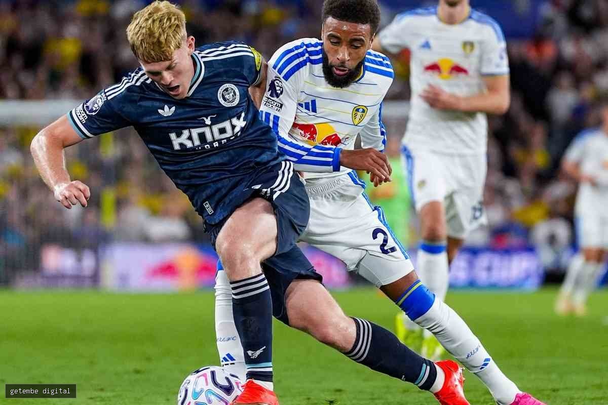 LEEDS RUN RIOT AS NEWCASTLE SUFFER HEAVY 4-1 DEFEAT, JAISSLE HANDED FIRST LOSS.