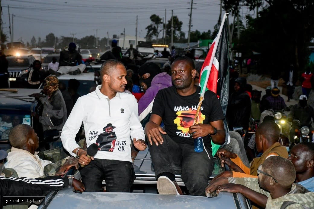 BABU OWINO THROWS HIS WEIGHT BEHIND SIFUNA’S 2027 PRESIDENTIAL BID.