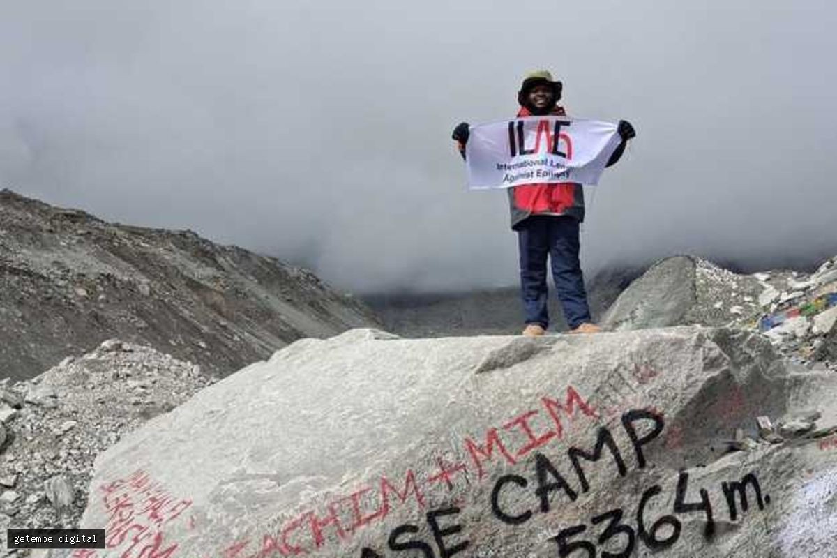 REV. FREDRICK BEUCHI CLIMBS MOUNT EVEREST TO CHALLENGE EPILEPSY MYTHS