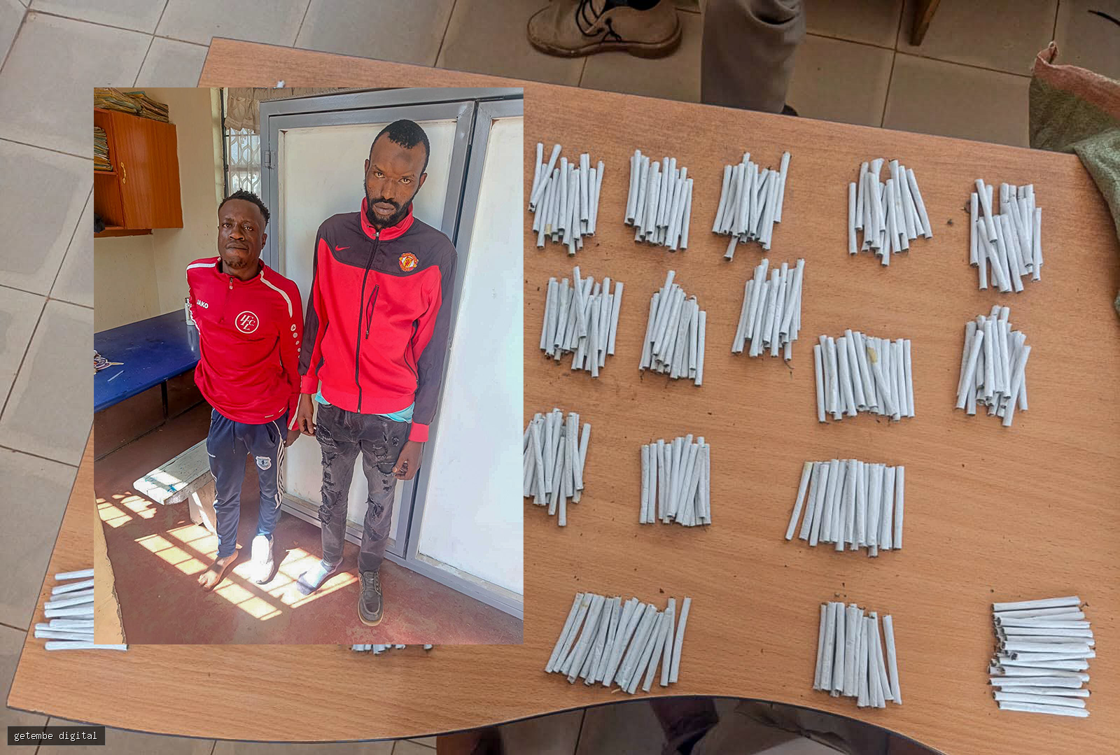 KOROGOCHO POLICE ARREST TWO, RECOVER 770 ROLLS OF BHANG AFTER PUBLIC TIP-OFF