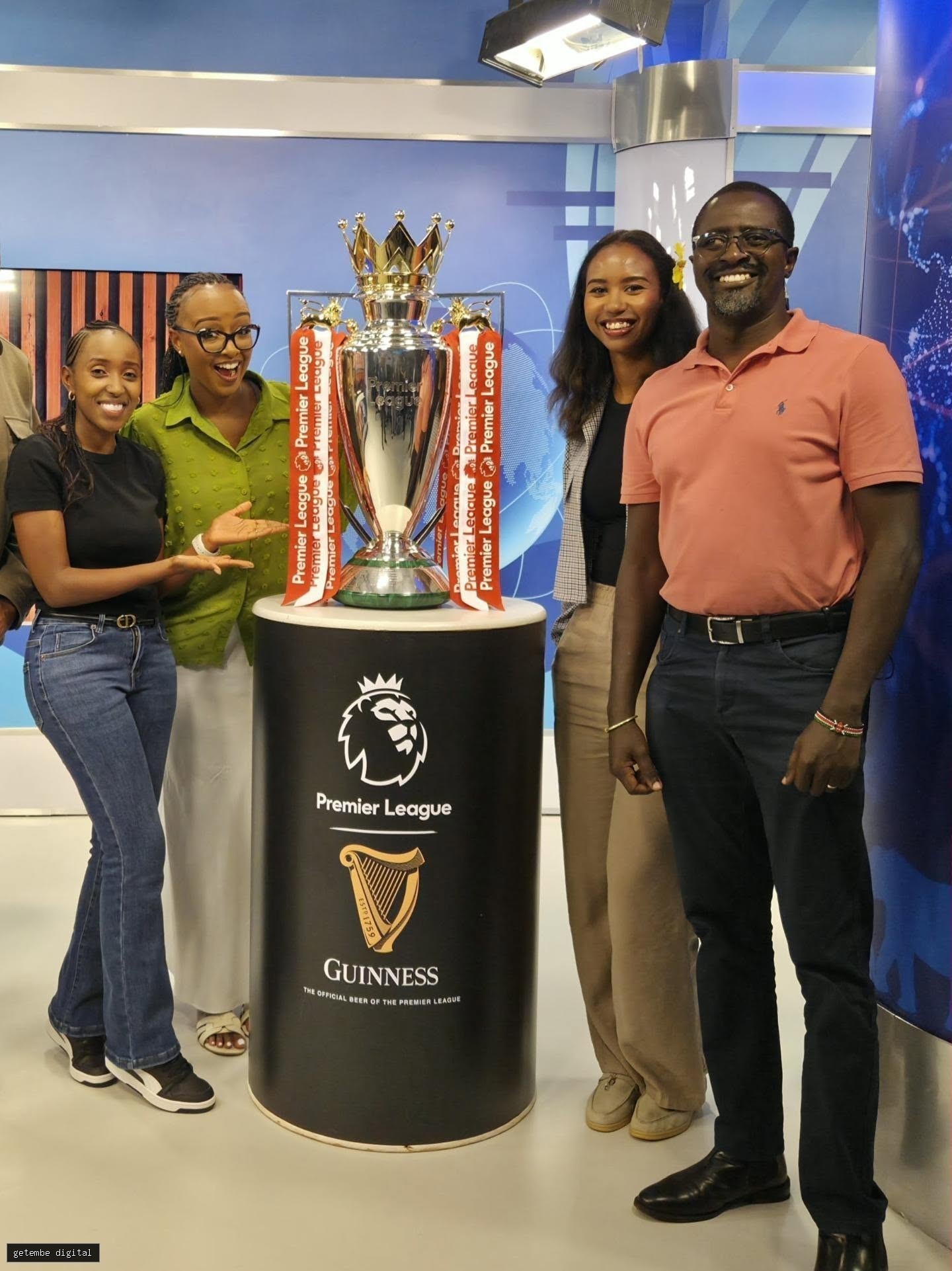 EPL TROPHY ARRIVES IN NAIROBI, RECEIVED BY GOVERNOR SAKAJA AT CITY HALL