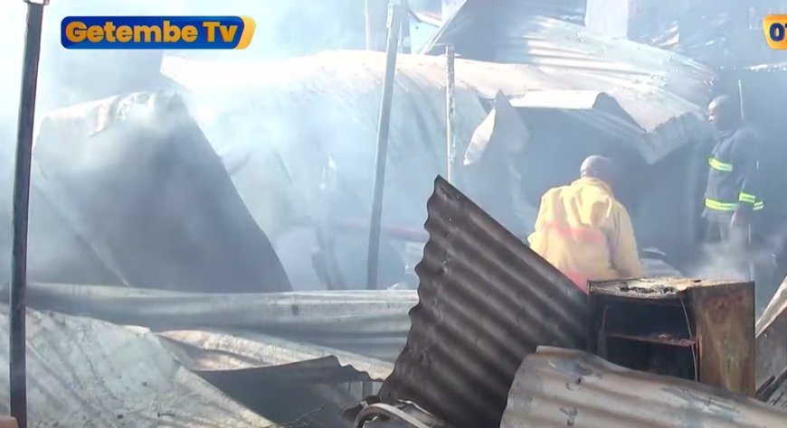 FIRE RAZES ITUMBE TRADING CENTRE, TRADERS COUNT LOSSES