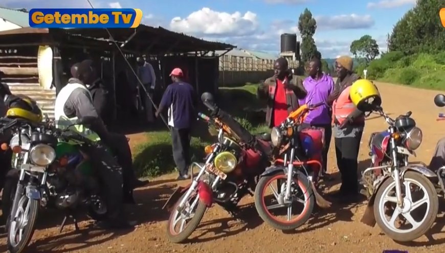 Agreement among Bodaboda riders at Transmara-Kenyenya Boarder
