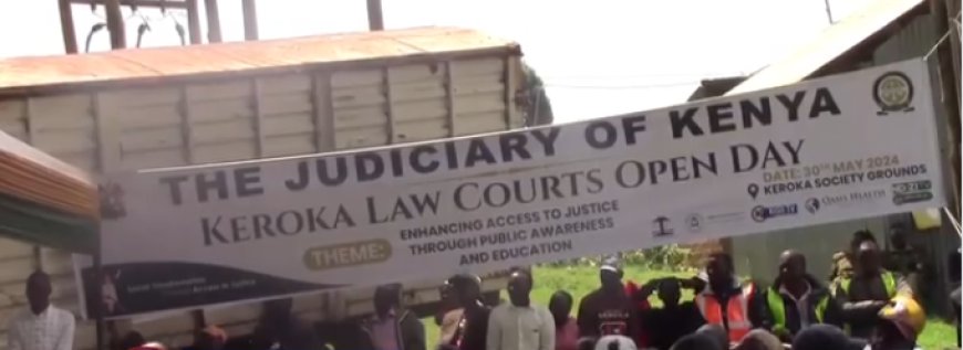 Keroka High Court anniversary marks a milestone in legal education and governance