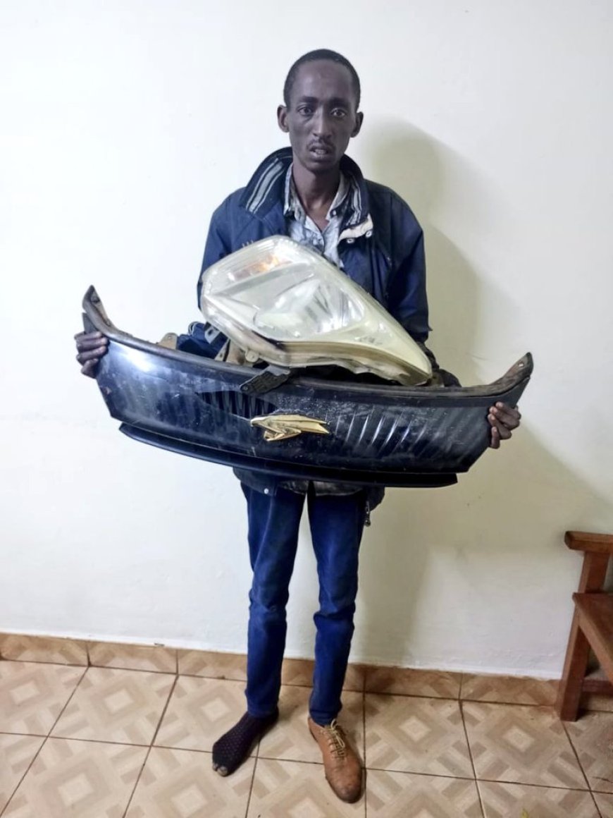 Kiamumbi's Infamous Car Parts burglar Finally Caught  After Epic Night Chase