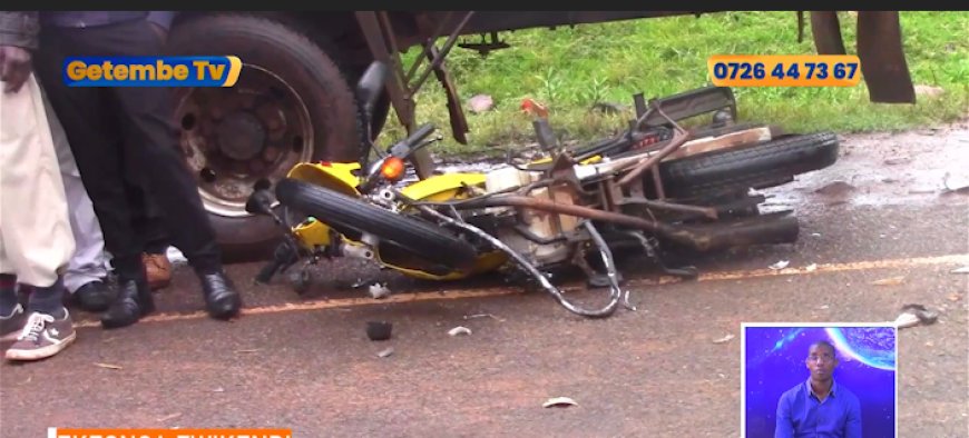 Fatal Road accident on Nyanturago road sparks call for speed bumbs.