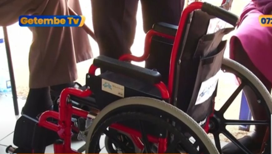 Nyanchwa SDA, Chair love NGO issue wheelchairs to people living with disabilities