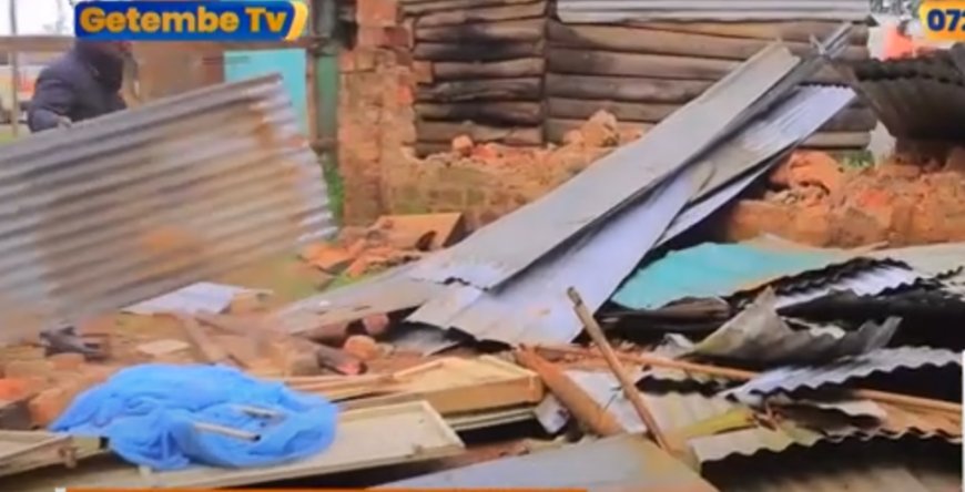 A family in Kiogoro gets their land back from land grabbers after a court decision