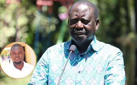 Raila Odinga Calls for Justice in the Tragic Death of Albert Ojwang