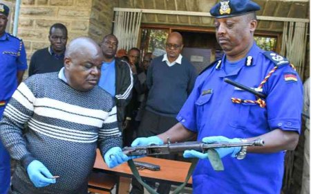 10 Police officers in custody over Nakuru shooting
