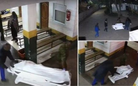 CCTV FOOTAGE EMERGES ON OJWANG'S DEATH