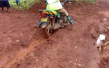 Residents stage protests over poor state of road