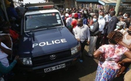 Thika Constable Shot Dead During A Traffic Stop
