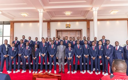 President Ruto hosts Kenya Police FC and Bullets FC