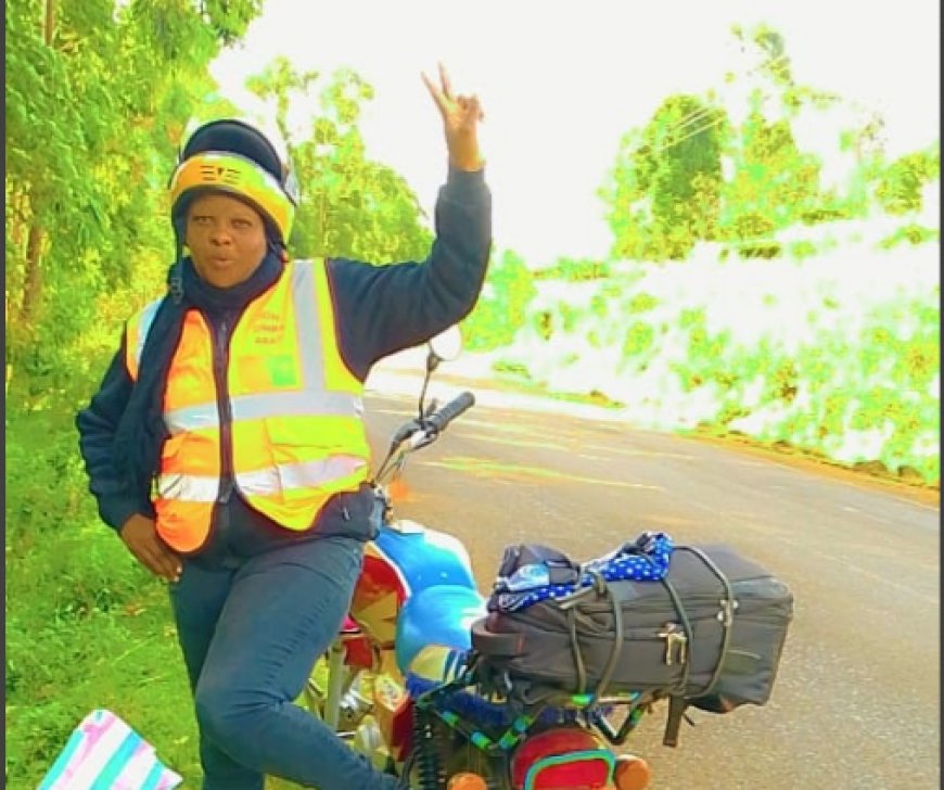 Kerubo: mother of two ventures into Boda Boda