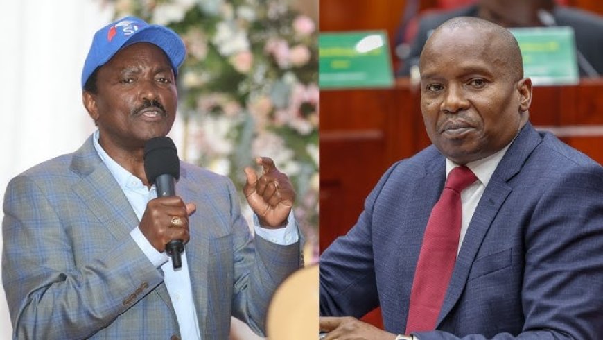 Kindiki Responds to Kalonzo 's Rejection to join Ruto’s government