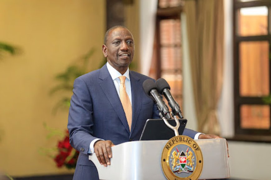 President Ruto Slams Opposition says they have no agenda
