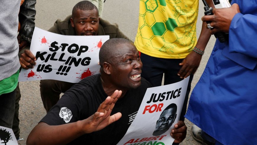 Protest Erupt in Nairobi CBD Over Death of Albert Ojwang