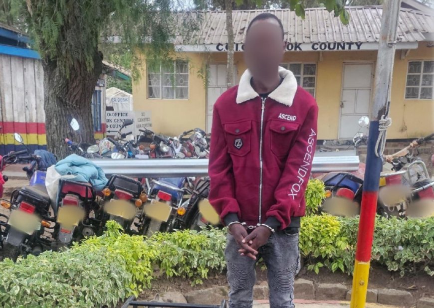 Notorious Burglary Suspect Arrested in Narok